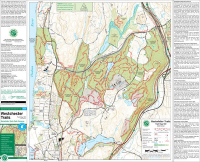 Westchester (Rockefeller State Park Preserve - Map 130) : 2020 : Trail Conference Preview 1