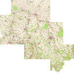 Rural District of Mittelsachsen (1:25,000 scale)