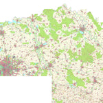 Rural District of Nordsachsen (1:25,000 scale)