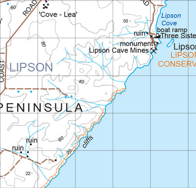 Eyre Peninsula and West Coast Map 194