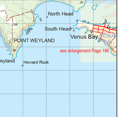 Eyre Peninsula and West Coast Map 313
