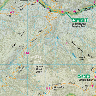 Buller-Howitt Alpine Area Outdoor Recreation Guide Ed3 (2018)