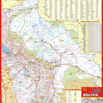 Mapa de Rutas y Caminos de la República de Bolivia Preview 1