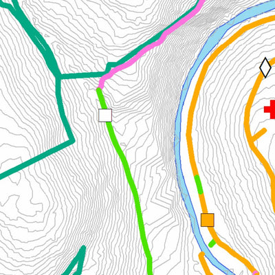 Steep Rock Preserve Emergency Access Topo Map