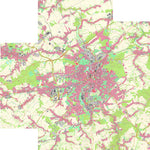 Urban District of Chemnitz (1:10,000 scale)