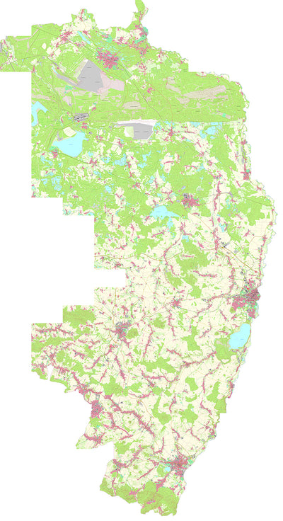 Rural District of Görlitz (1:10,000 scale)