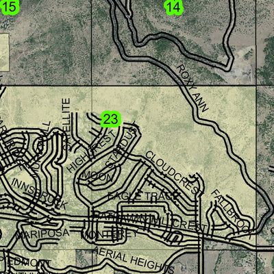 East Medford T37S R1W Township Map