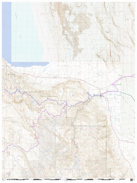 Central Oregon SxS Where To Ride Map #5, Ana Reservoir RV Park to Paisley, Cowboy Dinner Tree