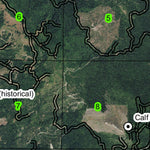 Calf Ranch Mountain T31S R13W Township Map