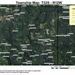 Johnson Mountain T32S R12W Township Map