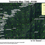 Big Bend T34S R11W Township Map