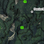 West Evans Creek T33S R3W Township Map