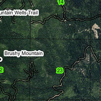 Ophir Mountain T34S R12W Township Map