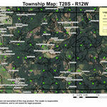 Norway T28S R12W Township Map