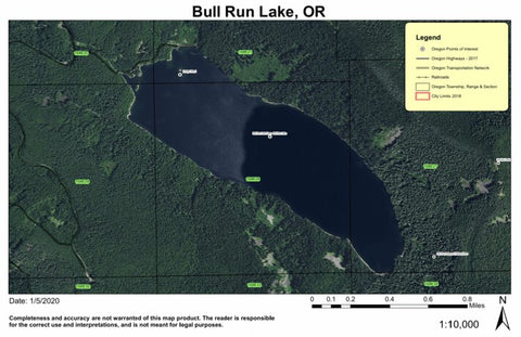 Bull Run Lake, Oregon