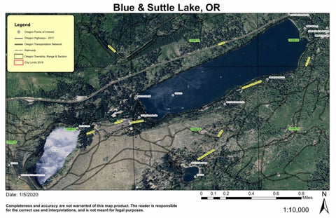 Blue & Suttle Lake, Oregon
