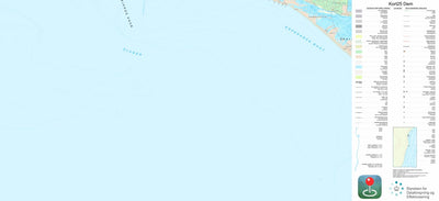 Blåvand (1:25,000 scale)