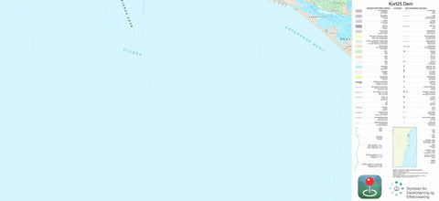 Blåvand (1:25,000 scale)