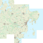 Region Midtjylland (1:25,000 scale)