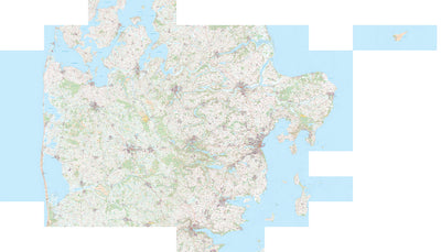 Region Midtjylland (1:50,000 scale)