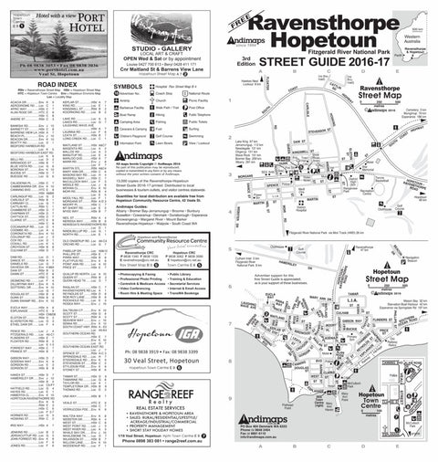 Ravensthorpe - Street Map