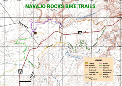 Navajo Rocks Mountain Biking