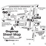 Ongerup - Street Map