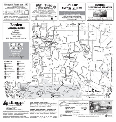 Gnowangerup - Locality Map