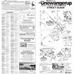 Gnowangerup - Street Map