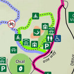 Para Wirra Conservation Park - Visitor Precinct map