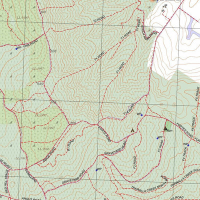 Getlost Map 7523-2 BEAUFORT Topographic Map V11 1:25,000
