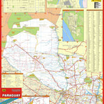 Mapa de Rutas y Caminos de Paraguay Preview 1