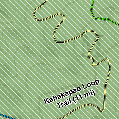 Maui Kahakapao Recreation Map