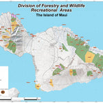 Maui Island Recreation Map