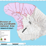 Lana‘i Island Recreation Map