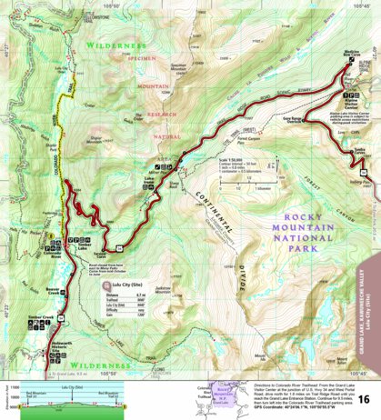 1701 Rocky Day Hikes (map 16)