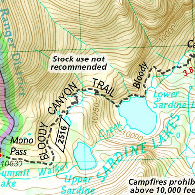 1704 Yoemite Day Hikes (map 18)