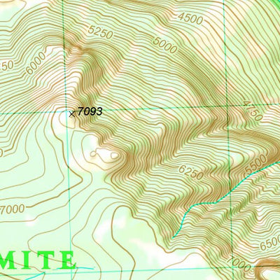 1704 Yoemite Day Hikes (map 12)