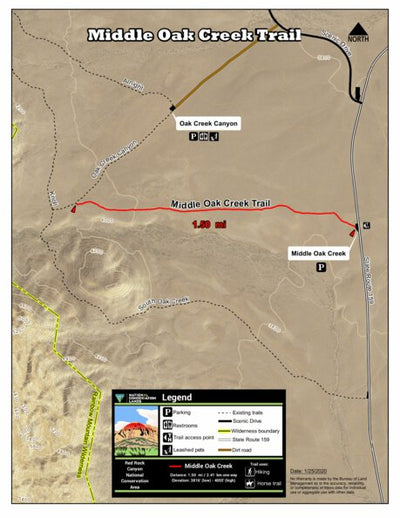 Middle Oak Creek Trail