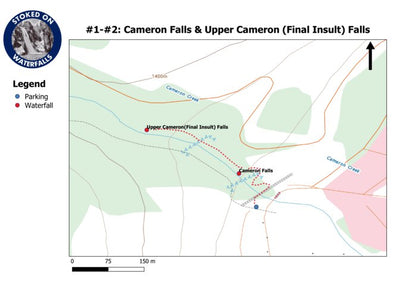 001-002 - Cameron Falls & Upper Cameron (Final Insult) Falls