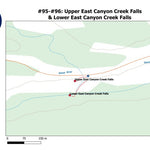 095-096 - Upper East Canyon Creek Falls & Lower East Canyon Creek Falls