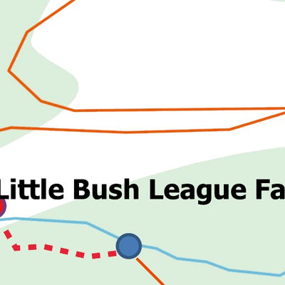 131-132 - Little Bush League Falls & Huge Bush League Falls