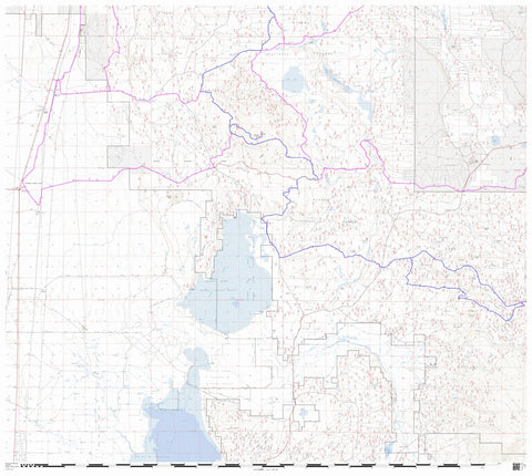400 Mile Central Oregon SxS Where to Ride: Crescent, Oregon to Fort Rock, Silver Lake. Map 3 of 4