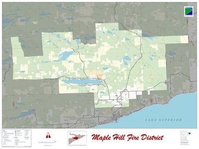 Maple Hill Fire District Map
