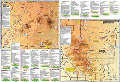 Trail Map Bundle for North Phoenix, Scottsdale, Cave Creek, Fountain Hills & Black Canyon City