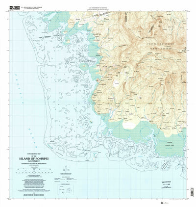 Island Of Pohnpei (Southwest), FM (2001, 25000-Scale) Preview 1