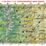 Boulder County Trails Map 4th ed