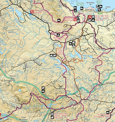 Bulkley-Nechako Recreation Map (BC Rec Map Bundle)