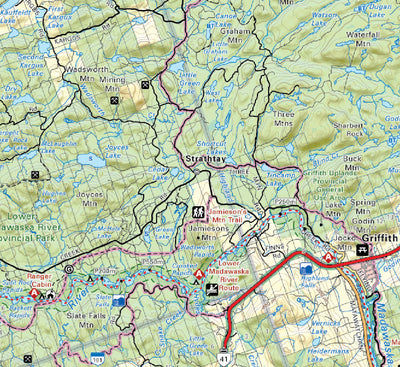 Bancroft District Crown Land Recreation Map (ON Rec Map Bundle)