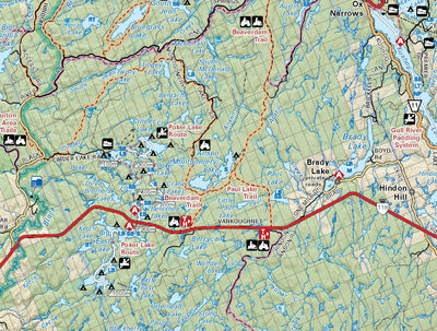 Bancroft District Crown Land Recreation Map (ON Rec Map Bundle)